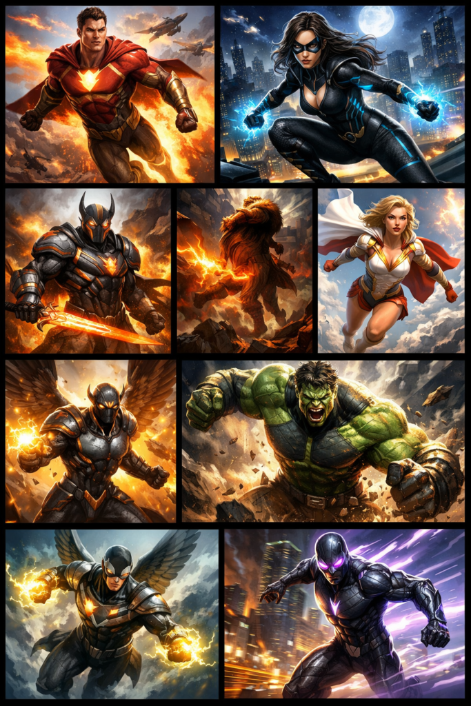 Superheroes & Anti-Heroes