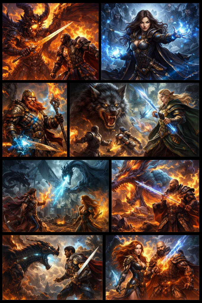 Fantasy & Mythological Comics