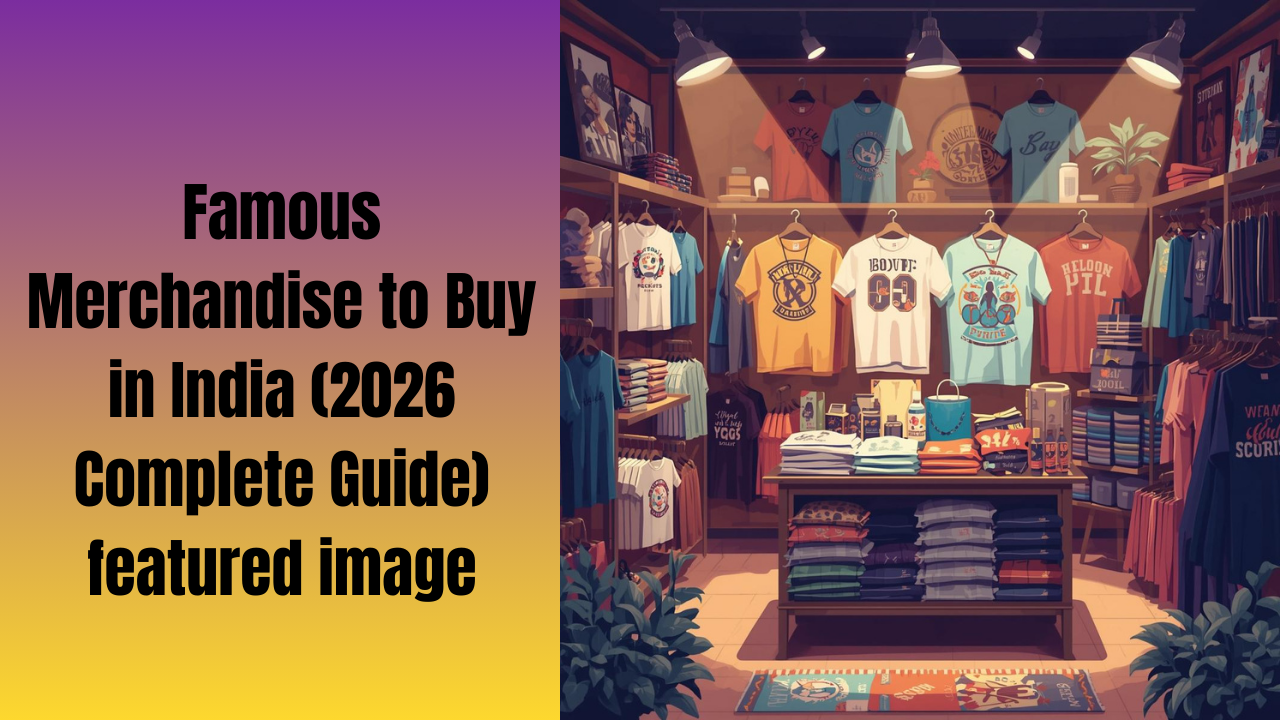 Read more about the article Famous Merchandise to Buy in India (2026 Complete Guide)